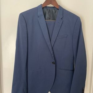 H&M blue suit